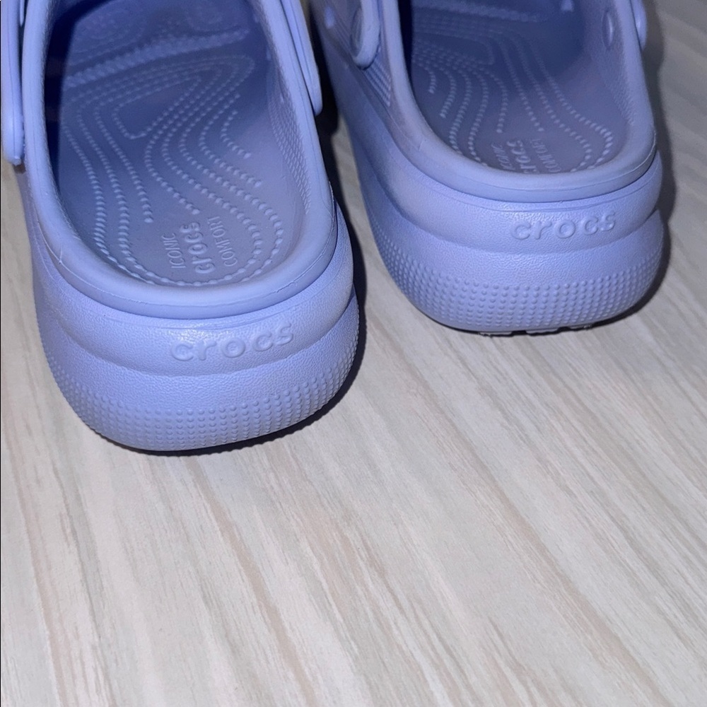 CROCS CUTIE CRUSH CLOG Violet Shoes Size Junior 5 - Picture 5 of 12